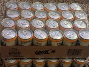 lot 211 image: 24 Pack of Ghost Energy Drinks (Orange Cream Flavor)
