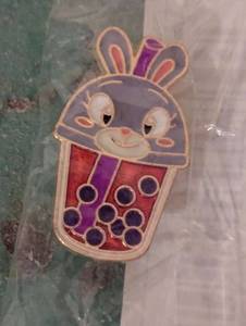 lot 197 image: Disney Collectible Judy Hopps (Zootopia) Bubble Tea Pin NEW