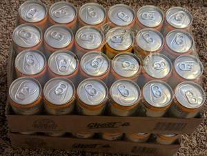 lot 237 image: 24 Pack of Ghost Energy Drinks (Orange Cream Flavor)