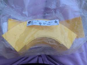 lot 308 image: Commscope Fgs-md9a-c 2 x 2 Yellow FiberGuide 90 Degree Downward Elbow