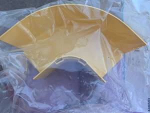 lot 304 image: $$$ Panduit FiberRunner 4 Right Angle Base Fitting FRRA4X4YL QC#16405033L Set of 4 priceitem