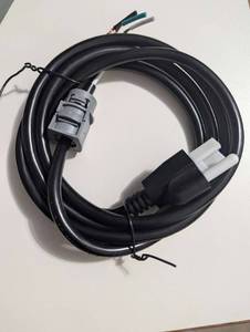 lot 266 image: Eastman Connects Dishwasher Power Supply - 6 UL - Listed 125 Volt Straight 3-Prong Cord with Built-In Harness for Quick Install NEW