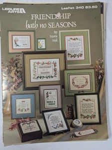 lot 7 image: Over 300 Cross Stich Patterns and Supplies