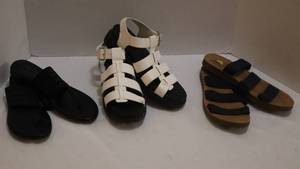 lot 39 image: Ladies Sandals Sizes 8.5 - 9