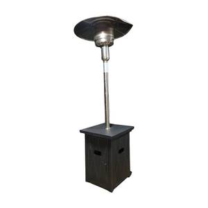 lot 75 image: 48K BTU Patio Heater - (Propane Not Included) Thermostat, Auto Ignition, Wheels, 88.18 in tall 33 lb - New - Tested