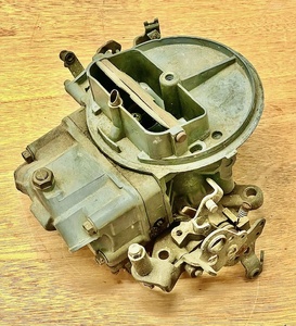 lot 31 image: Holley LIST 4412-3 Two (2) Barrel 500 CFM Carburetor - Great for Dirt TrackIMCAUMP
