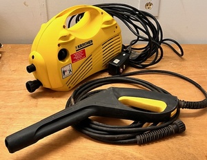lot 50 image: Karcher K2.40 Light Weight Electric Pressure Washer 1400 Psi Max 1.3 Gpm - Sprayer Wand Not Shown in Pictures, but Included