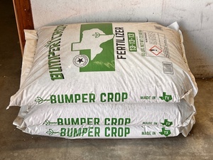 lot 103 image: Three (3) 50lbs. Bags of Bumper Crop Fertilizer 13-13-13
