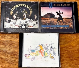 lot 124 image: CDs from Three Classic Bands - Led Zeppelin, Pink Floyd, & Crosby, Stills Nash, and Young
