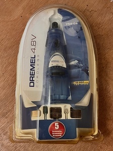 lot 79 image: Cordless 4.8V Dremel - 10,000 RPM Two Speed W Five Assessories