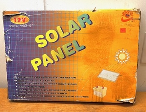 lot 80 image: 12V 350mA 5 Watts Solar Panel