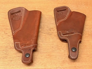 lot 118 image: Two (2) Rare Vintage Guide Gear Leather Holsters