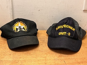 lot 174 image: NAVSPECWAR UNIT-8 & New Orleans Special Helicopter Interdiction Team - These Hats Are Not Found on eBay and are Actually Worn by a Navy Seal