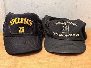 lot 175 image: SPECBOATU 26 & Mississippi Tactical Officers Association Ball Caps - These Hats Are Not Found on eBay and are Actually Worn by a Navy Seal