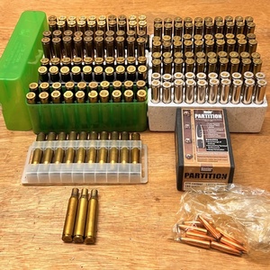 lot 181 image: 171 Reloader .270 Winchester Rounds W Nosler Partitions