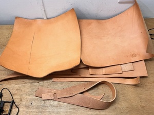 lot 194 image: Larger Pieces of Leather for Your Bigger Projects