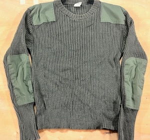 lot 223 image: Military Issued Vintage Mitts Nitts Inc. Long Sleeve Wool Sweater Size 46