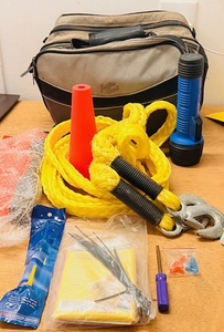 lot 232 image: Justin Case Auto Safety Kit