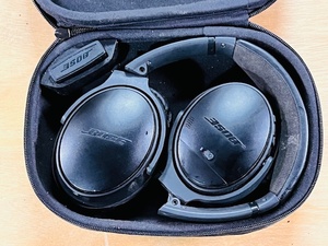 lot 241 image: Bose QuietComfort 45 QC45 Wireless Bluetooth Noise Cancelling Headphone - Black