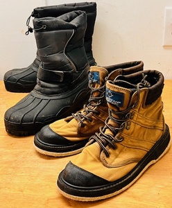 lot 243 image: George Mens Winter Boots Size 12 Skid Resistant Weather Rated -5°F & Magellan Size 12 Boots