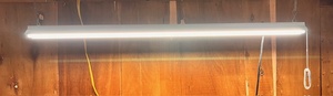 lot 261 image: Four (4) Braun 4 Foot LED Hanging Shop Lights