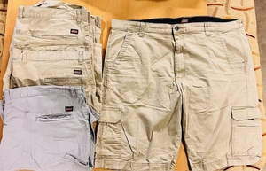 lot 273 image: Four (4) Pair of Dickies Mens Utility Shorts Size 42XL