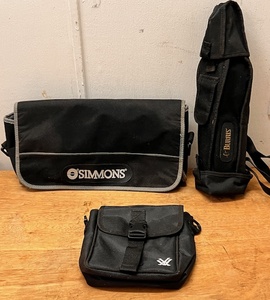 lot 305 image: Vortex Razor HD & Simmons Binocular Carrying Cases and Burris Scope Case