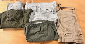 lot 322 image: Six (6) Pair of 42x30 Casual Outdoor Pants - Including Wrangler, L. L. Bean, &amp Redhead&nbsp