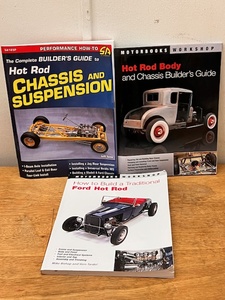 lot 346 image: Three (3) How To Books on Building Hotrods