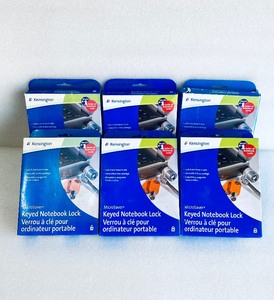lot 27 image: Lot Of 6 New Other - Kensington Keyed Notebook Lock - As Shown