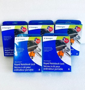 lot 26 image: Lot Of 5 New Other - Kensington Keyed Notebook Lock - As Shown