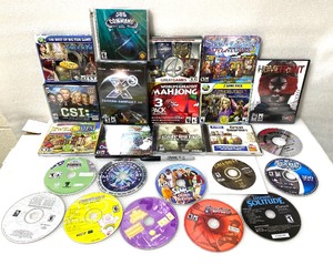 lot 35 image: Lot Of 24 - Mixed Action & Education PC Games - In Condition As Shown