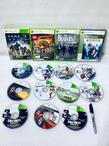 lot 64 image: Lot Of 15 - Microsoft Xbox 360 Games NBA, Madden, Call Of Duty, Halo - In Condition As Shown