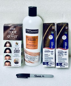 lot 81 image: Lot Of 4 New Other - Womens Root Touch-Up, Root Cover & Anti Fade - As Shown