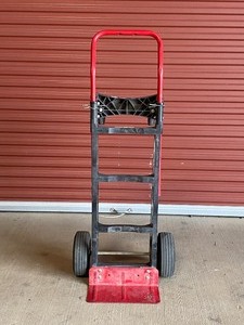 lot 101 image: Red & Black Convertible Dolly - In Condition As Shown - (READ)
