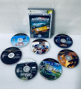 lot 115 image: Lot Of 8 - Microsoft Xbox Games - In Condition As Shown