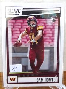 lot 11 image: 2022 Score Rookies #304 Sam Howell (RC)