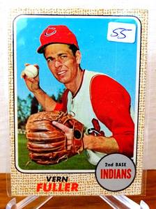lot 55 image: VINTAGE 1968 Topps Vern Fuller RC Indians #71 $$