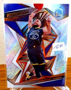 lot 104 image: 2019-20 Panini Revolution #42 Stephen Curry Golden State
