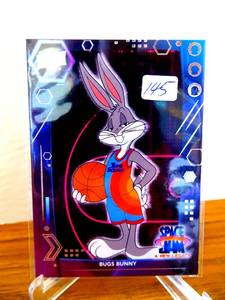 lot 145 image: Upper Deck Space Jam New Legacy Blue Parallel Card Bugs Bunny #25 A1739