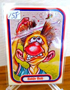lot 158 image: 1988 Donruss Awesome All-Stars Baldy Bob #19.1
