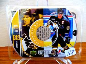 lot 164 image: JAROMIR JAGR 1999-00 UPPER DECK POWERDECK DIGITAL CD CARD $$