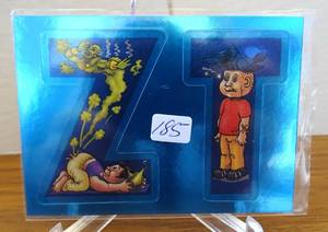 lot 185 image: 2006 TOPPS ALPHABET STICKERS - GARBAGE PAIL KIDS