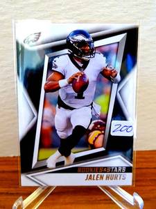 lot 200 image: 2021 Panini Rookies & Stars Football #84 Jalen Hurts