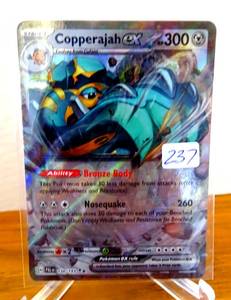 lot 237 image: Copperajah ex - 150193 - Pokemon TCG Paldea Evolved (2023) - NM - HOLO