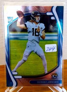 lot 244 image: 2021 Panini Absolute - Rookies #101 Trevor Lawrence (RC) $$