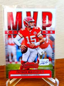 lot 269 image: PATRICK MAHOMES 2020 Panini Contenders MVP