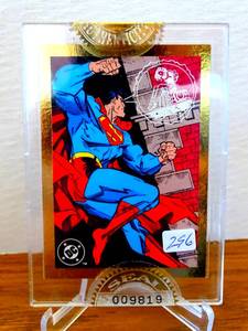 lot 296 image: LIMITED EDITION SEALED - WIZARD MAGAZINE SUPERMAN #9819 $$
