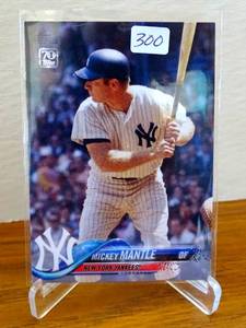 lot 300 image: 2023 Topps Mickey Mantle 70th Topps #43199 Yankees