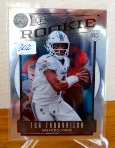 lot 302 image: 2020 Panini Chronicles #202 Tua Tagovailoa Legacy ROOKIE
